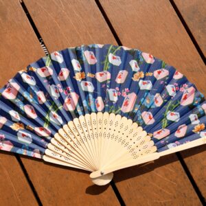 POLA 麻將印花中式摺扇